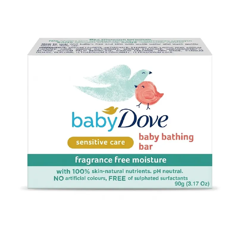 Dove Baby szappan 90g Fragrance free Moisture (zöld) Prémium